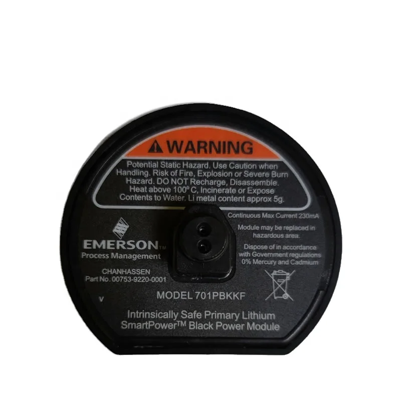 Rosemounts EMERSON Battery 00753-9220-0001  701PBKKF 701PGNKF