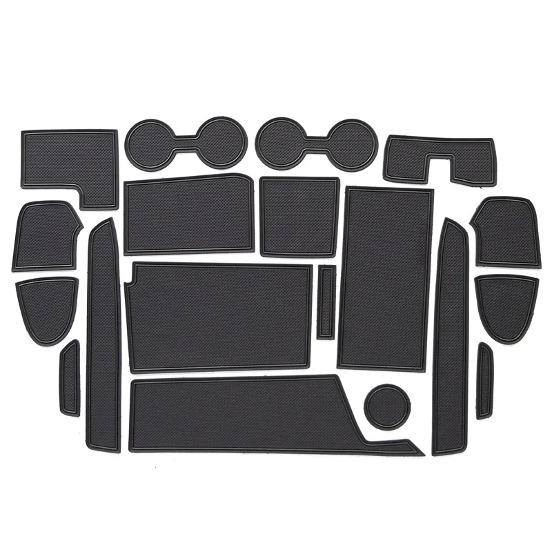 Anti-slip Gate Slot Mat For  C27 E-power Non-slip Door Groove Pad Rubber Coaster Auto Interior