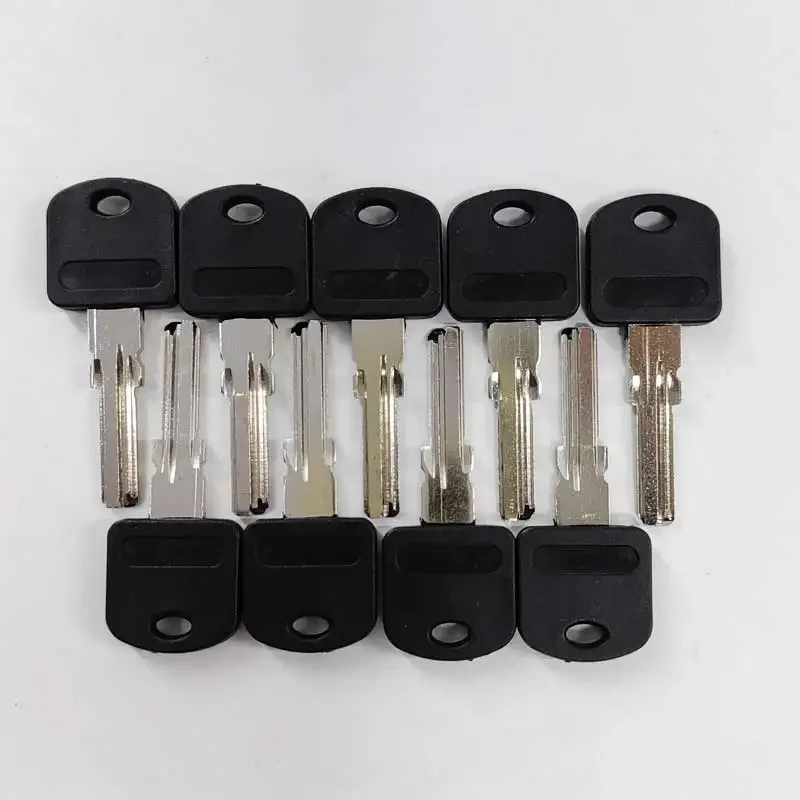 5/10/50/100 Pcs Hi-Rel PAL Wire Lock Key Blank Door Lock House keys Copper Glue Black