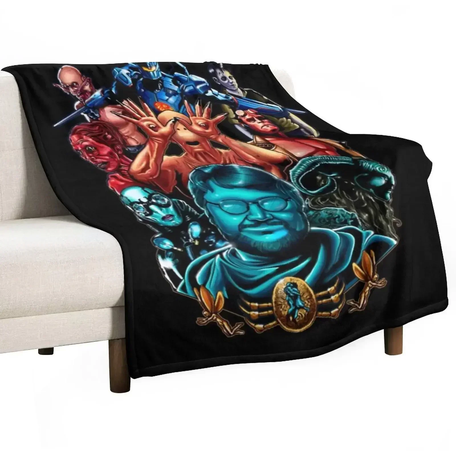 

Del Toro Tribute Throw Blanket Anti Shedding Soft Fuzzy Blanket for Home