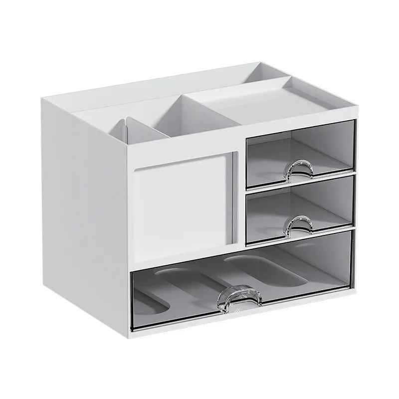 Multi-layer Makeup Drawer Organizer Home Office Stationery Storage Box Large Capacity Cosmetics Stationery Debris Holder