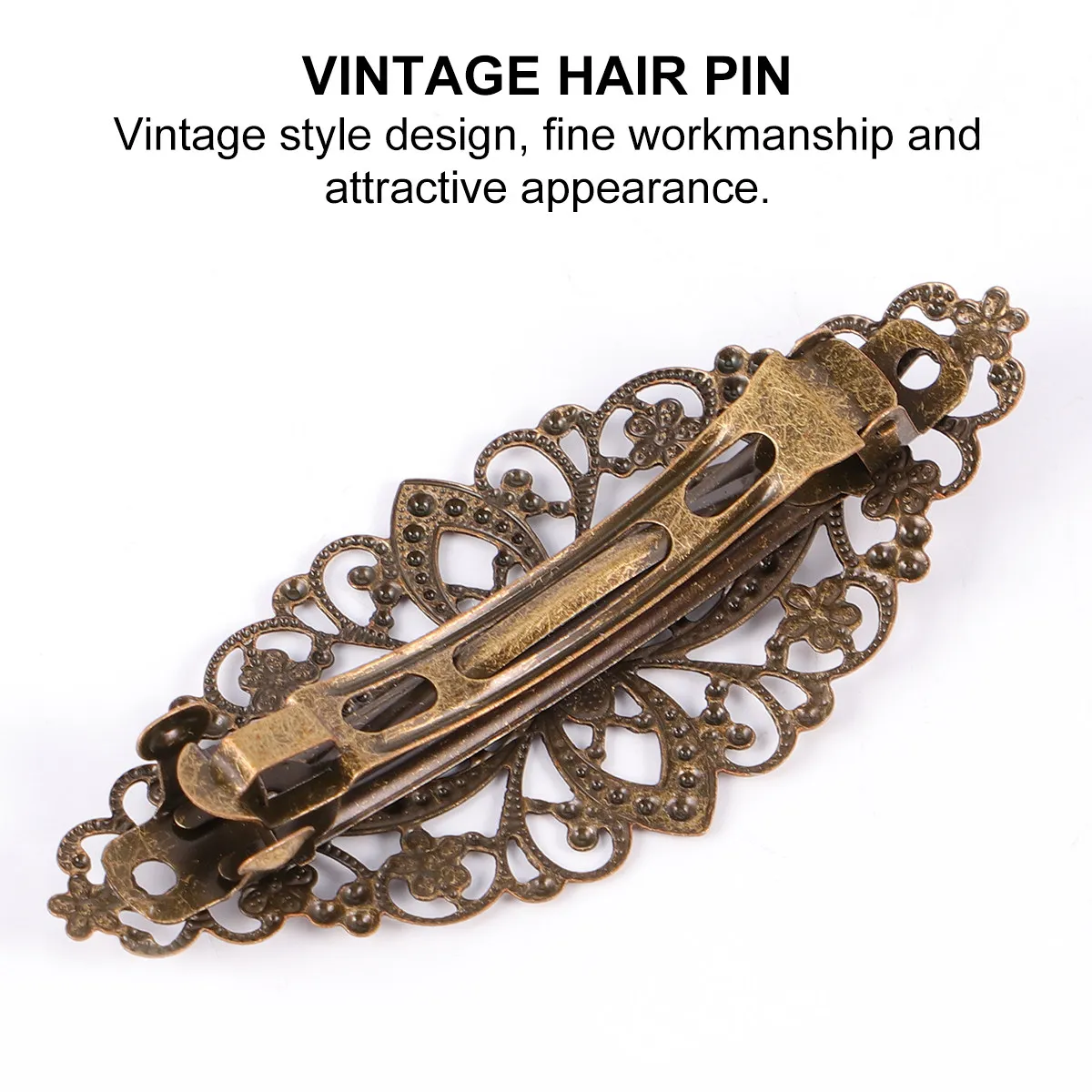 

6 шт. винтажных заколок для волос для женщин, премиум-материал, ретро-заколки, аксессуары для волос в европейском стиле, для вечеринок, свадеб, повседневного использования