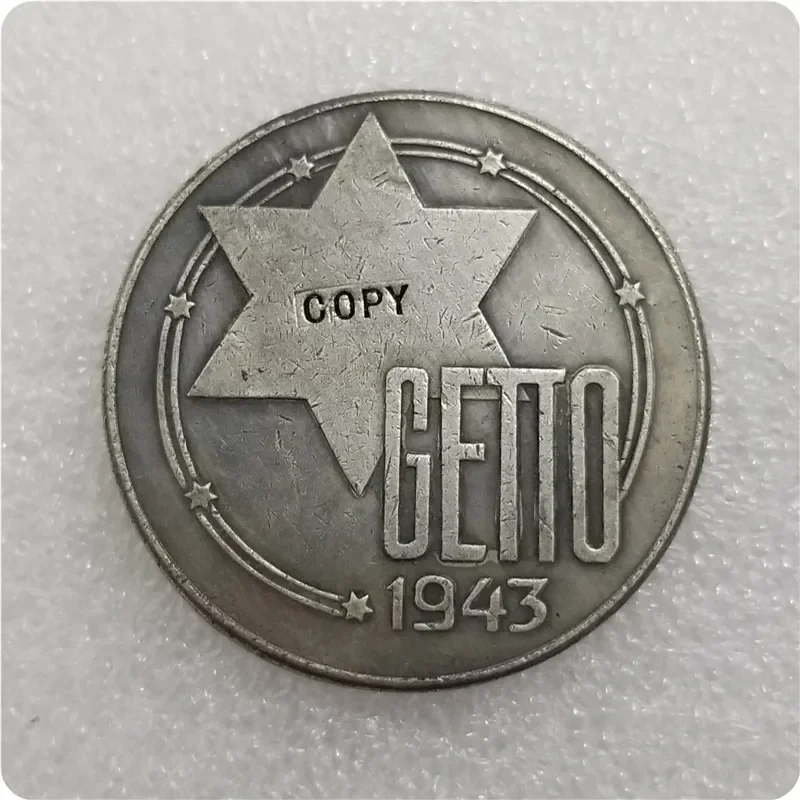 Poland : 100 MARK 1943 GETTO Juden COPY