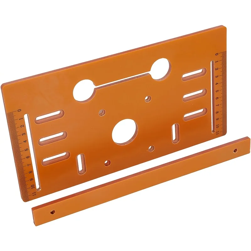 Adjustable Multi - angle Circular Saw Cutting Guide Base Plate with Electric Saw Guidance Rail for Woodworking Cutting Machines