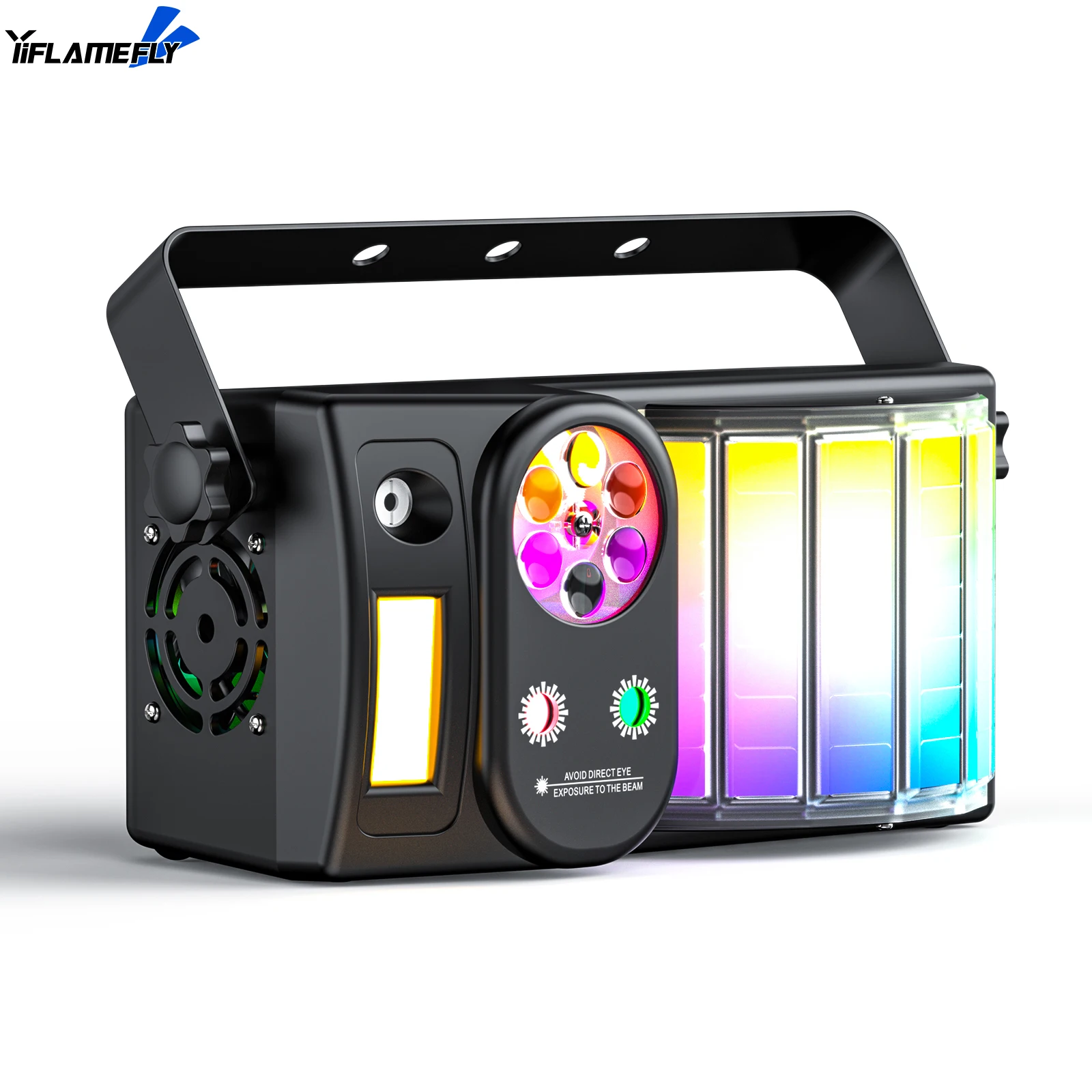 Yiflamefly 40W LED Bee's Eye 5-in-1 Effect Strobe Stage Light: Recensione e Valutazione