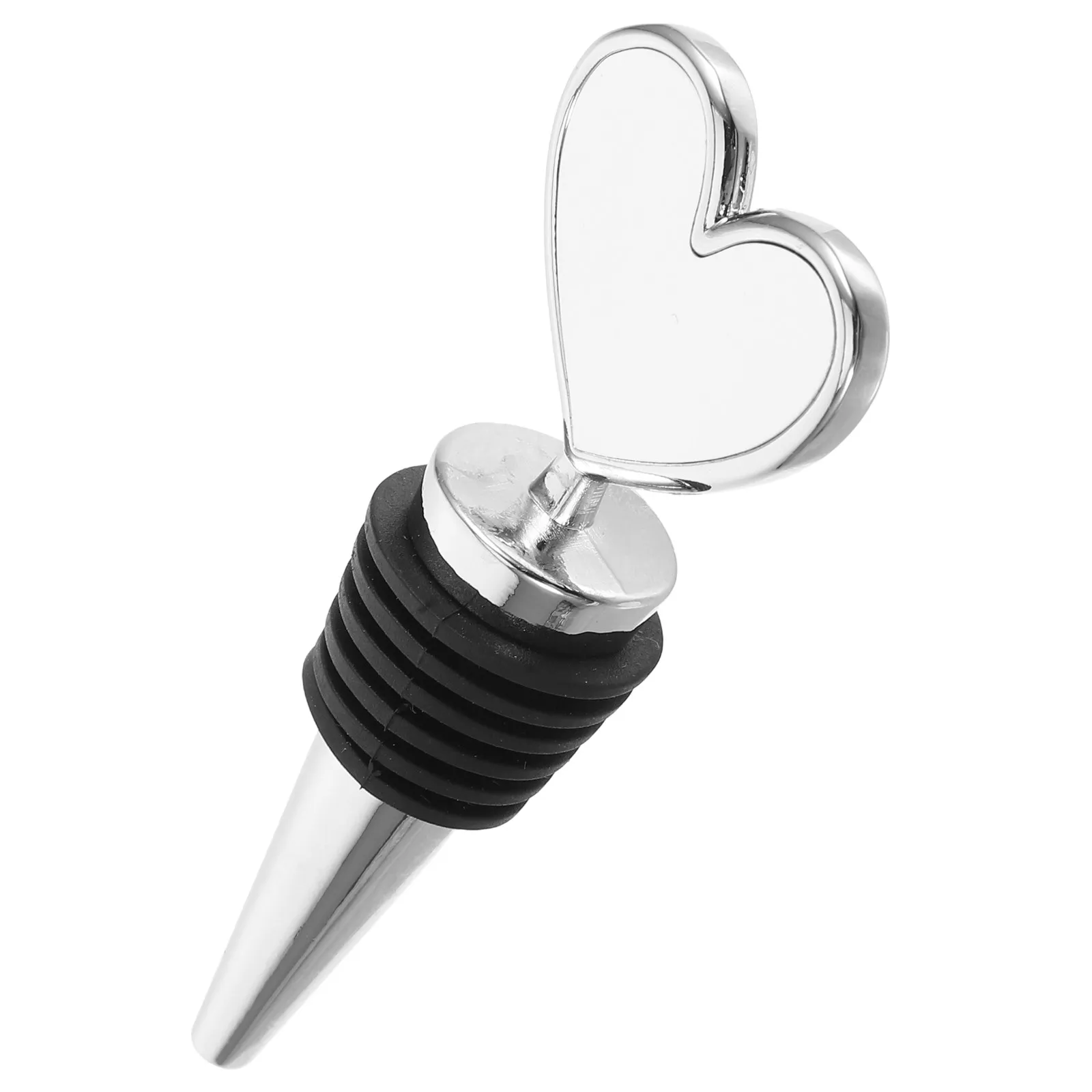 Aluminum Alloy Wine Stopper Double-Sided Blank Leakproof Seal DIY Sublimation Wine Bottle Cap Decorative Plug Bottle Covers