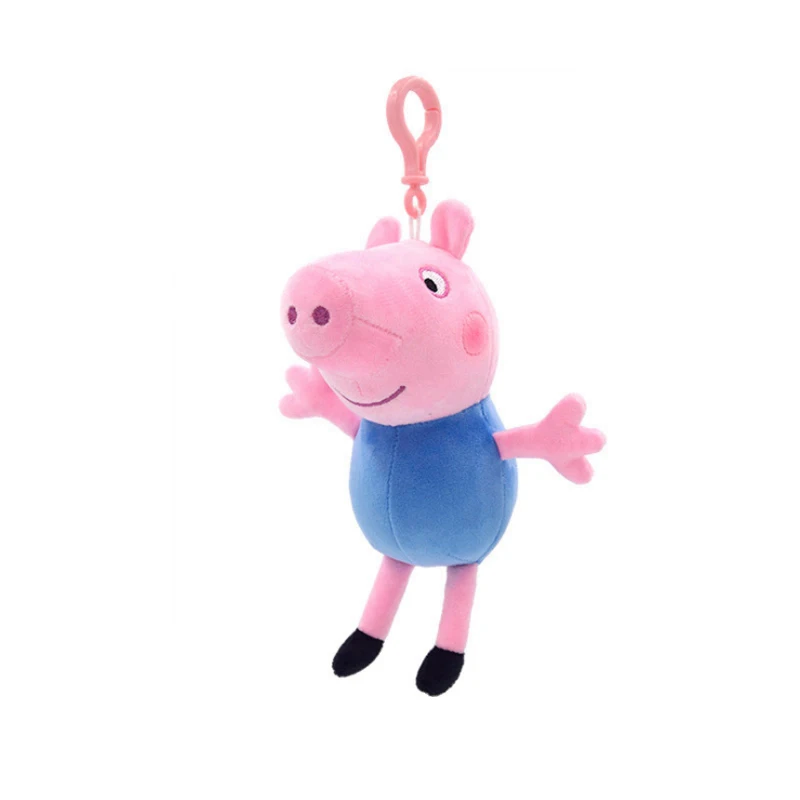 Pluszowa świnia Peppa figurka z Anime 19/30cm mama tata George świnia wypchane zabawki lalki dekoracje na przyjęcie dla dzieci prezenty świąteczne