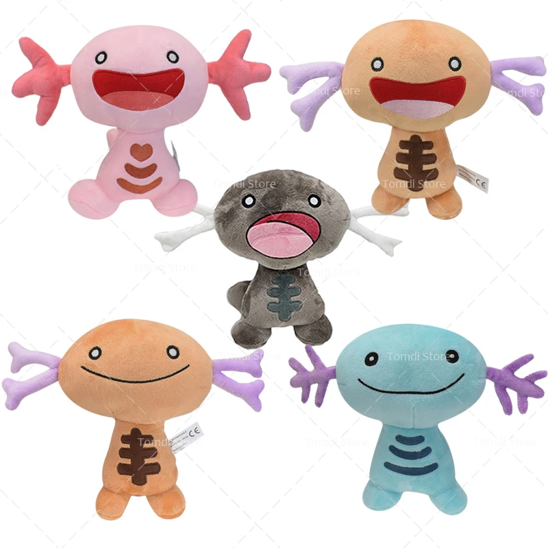 Peluche Pokémon Kawaii Wooper Paldea, peluche douce, dessin animé, jeu d\'anime, Rick, cadeaux de beurre