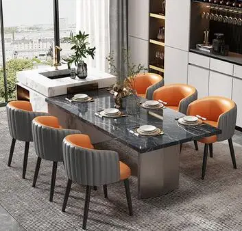 Nordic Light luxury dining chair family modern simple stool back hotel restaurant desk business meeting table chair