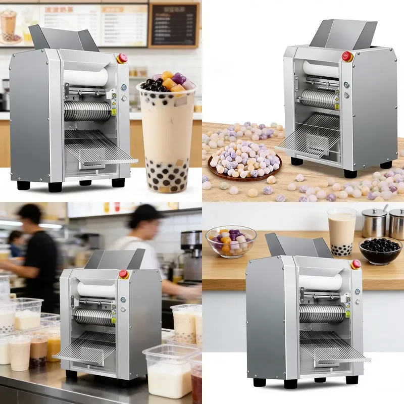 for Snack Equipment Palm Powder Machine Water Grinding Pearl Machine Commercial Food Processing Tool for Making Tapioca