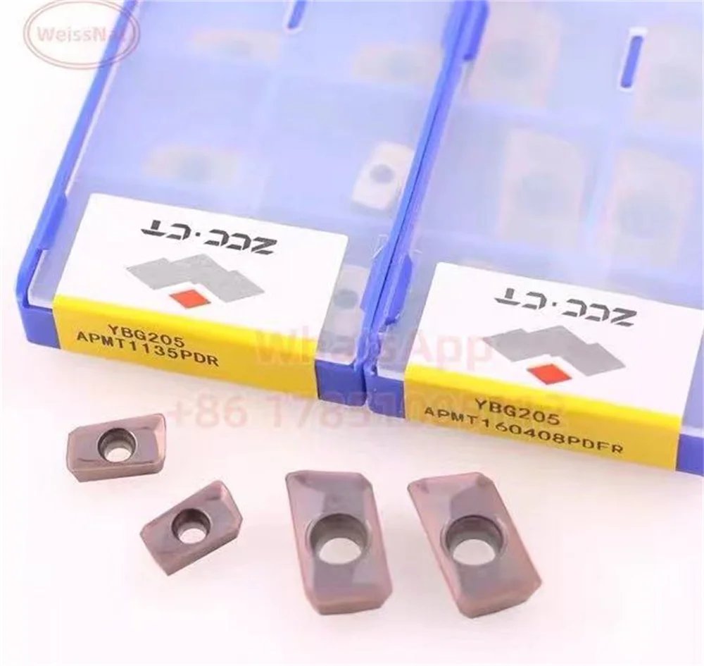 ZCC.CT APMT1135PDR APMT160408PDER APMT11T3PDR-M APMT1604PDR-M YB9320 YBG202 YBG205 P20M P20T YBG102 Carbide Insert APMT Inserts