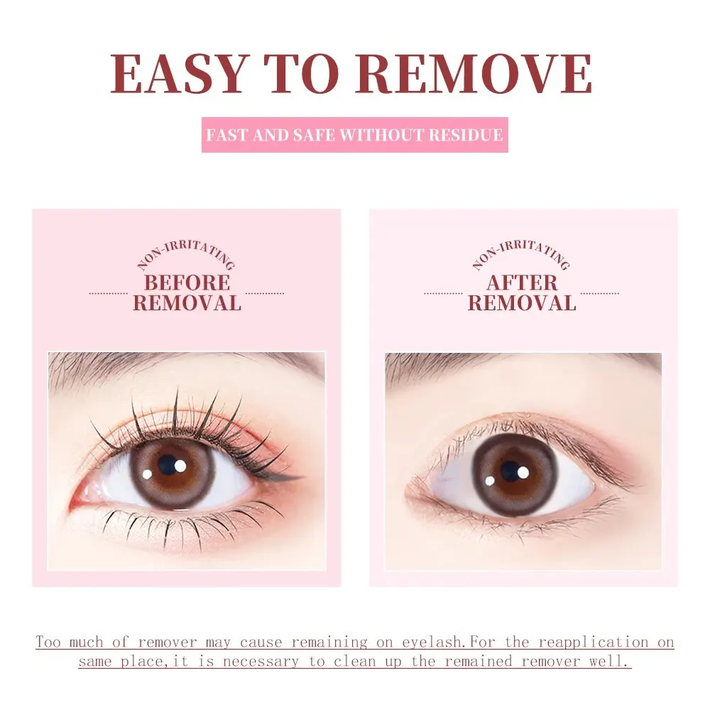 GTGDHNY Eyelash Glue Remover Quick Unloading Adhesive Professional Cream Remover for Eyeslashes De Pestaña Makeup Tools