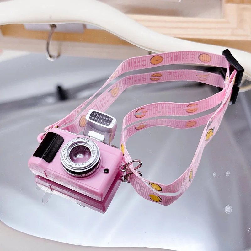 uitable for Labubu15-17cm First Second Third Generation Cloth，Flash Camera Decoration Camera Bag Doll Accessories Dolls Clothes