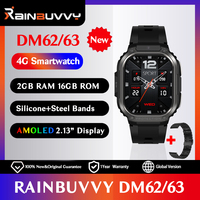 Rainbuvvy DM62 DM63 AMOLED Smart Watch 4G Netcom 2GB RAM 16G ROM 2.13\