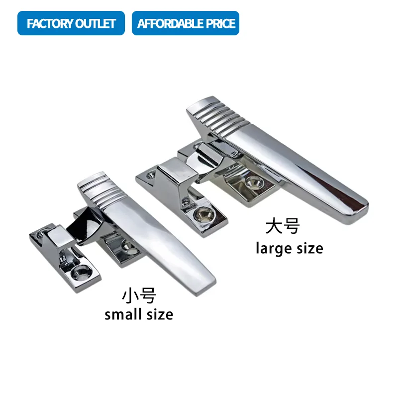 （3 Pieces）Zinc Alloy Door Handles Industrial Refrigerators Ovens Cabinets Door Locks Tightly Closed Door Handles