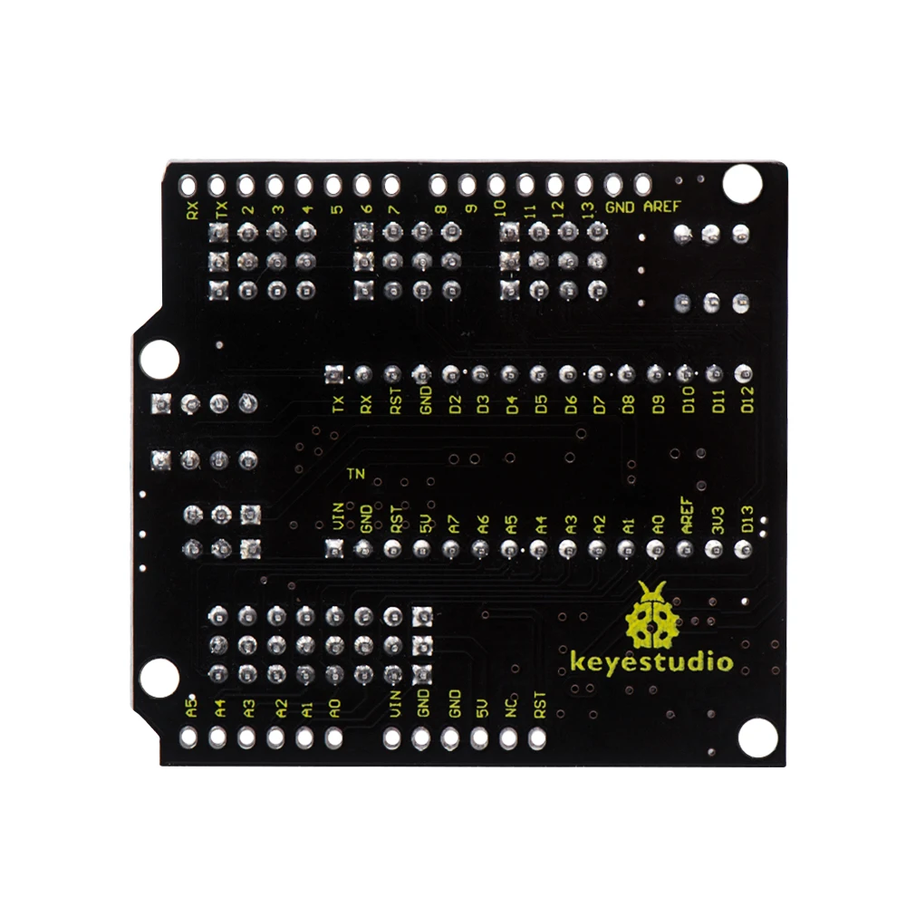 Keyestudio NANO V3.0 Shield IO Extension Board Module per Arduino Nano Adapter Sensor Module Shield saldatura ecologica