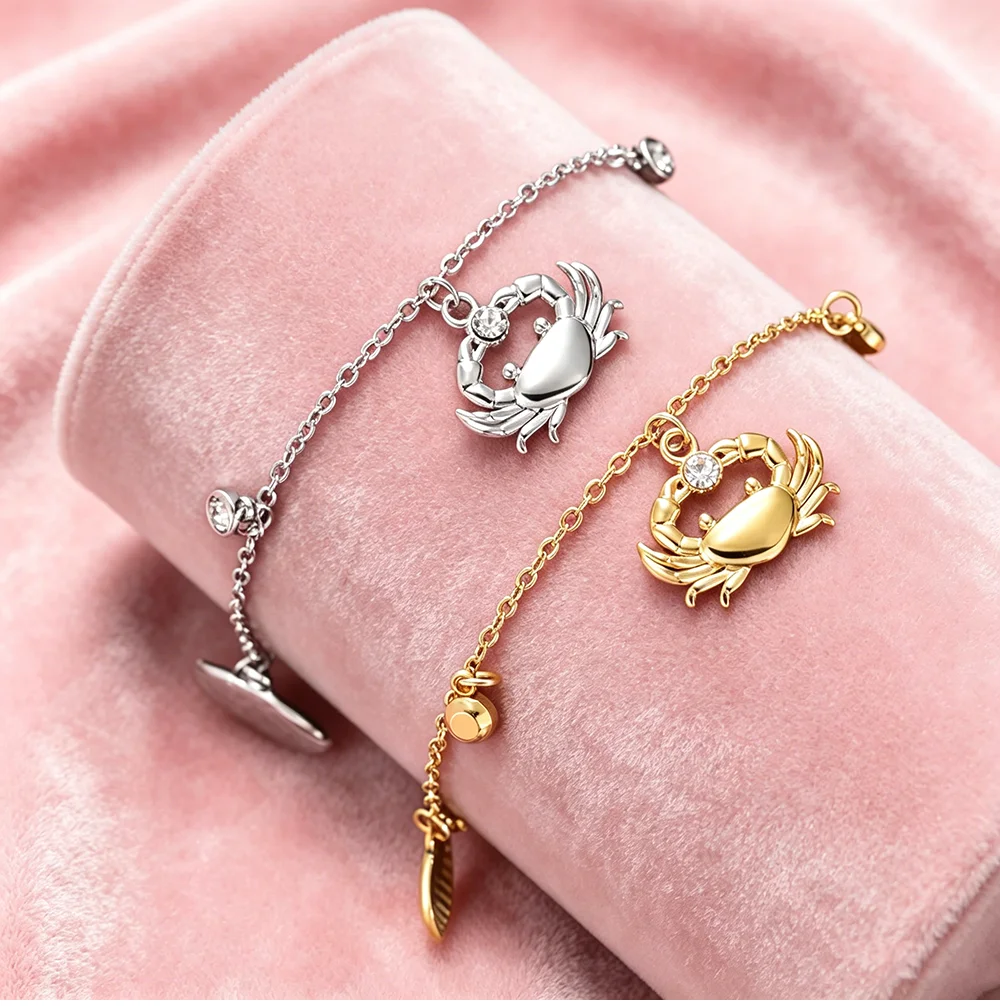 CoolTime Ocean Series Zirkon-Perlen-Kette Fisch-Seestern-Anhänger Statement-Armband Exklusiver Stil Handgefertigter Halsschmuck – Detail 10