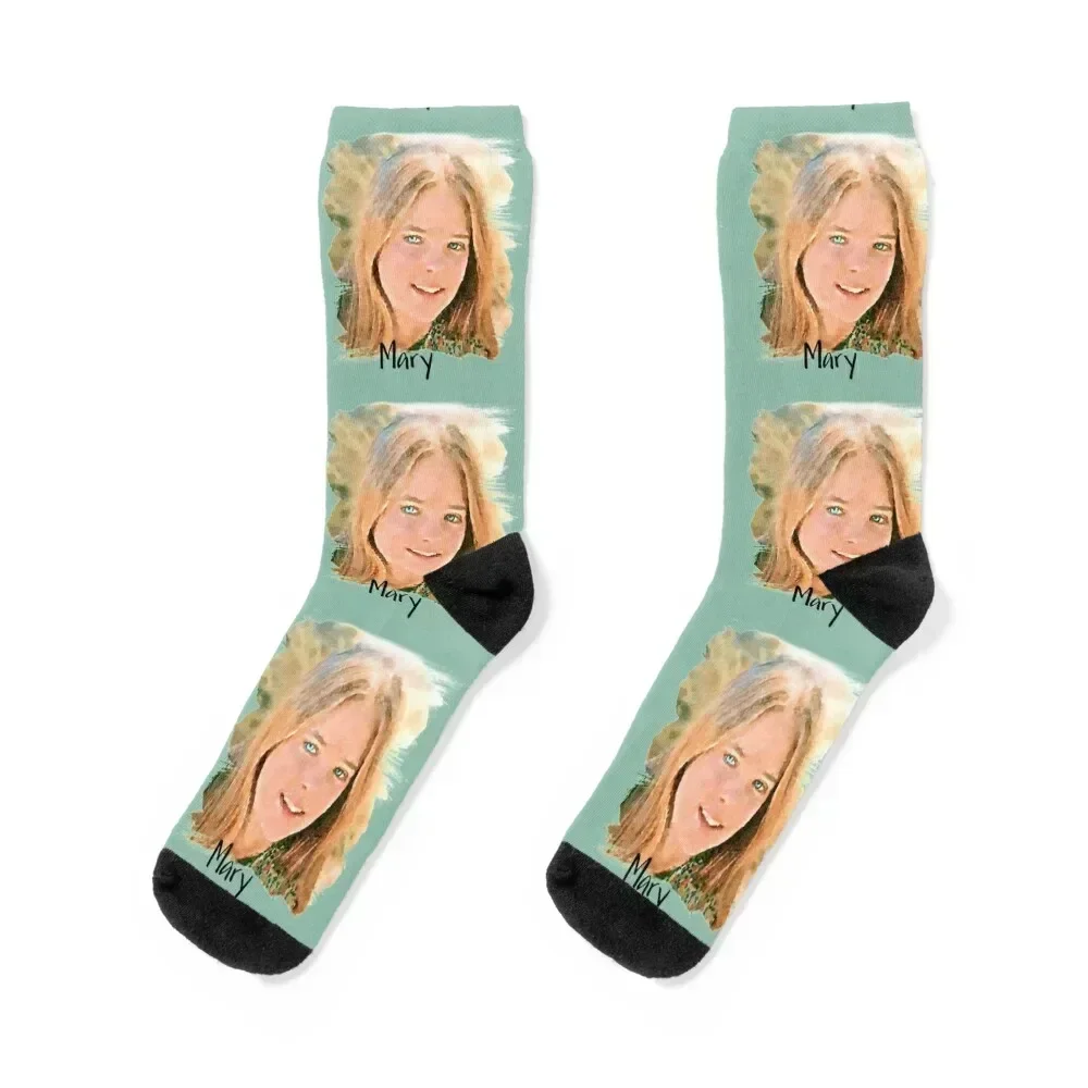 

Mary Ingalls Little House on the Prairie Socks anti slip football tennis moving stockings Soccer Boy Socks Women's