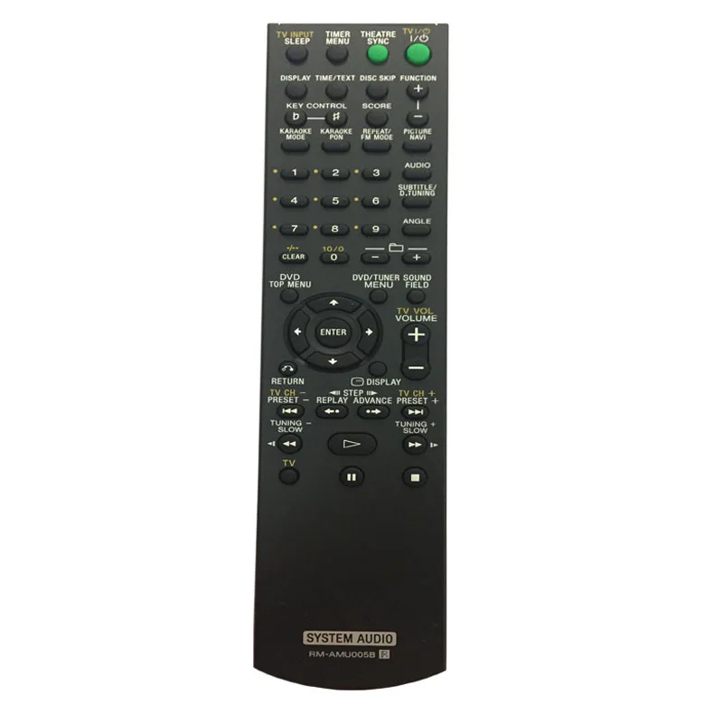 Original Remote control for SONYY auido system RM-AMU005B AMU052 DHC-AZ33D DHC-AZ77DBT SS-AZ77DBT SS-RSX77D