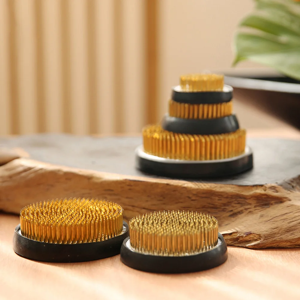 

Pots for Plants Flower Arrangement Floral Pin Needle Japanese Tool Black Chinese Baby