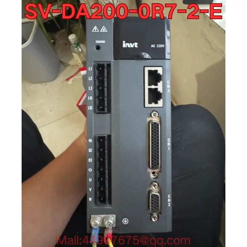 Second-hand SV-DA200-0R7-2-E servo drive function test is normal Latest prices for August 2026
