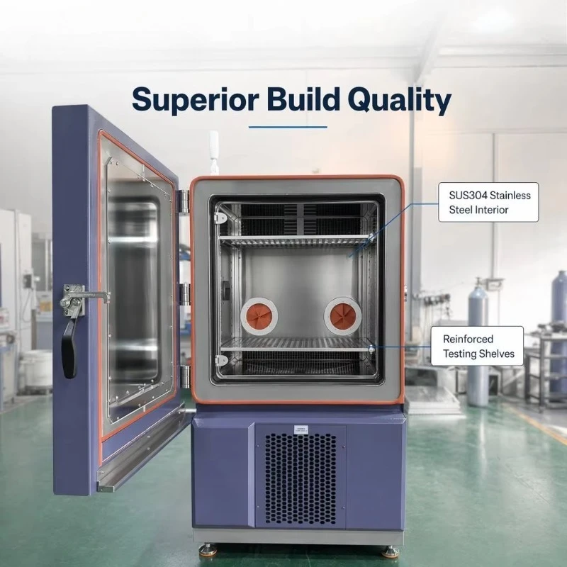 -70C to 150C Programmable Temperature Humidity Chamber for EV Battery Cell Testing