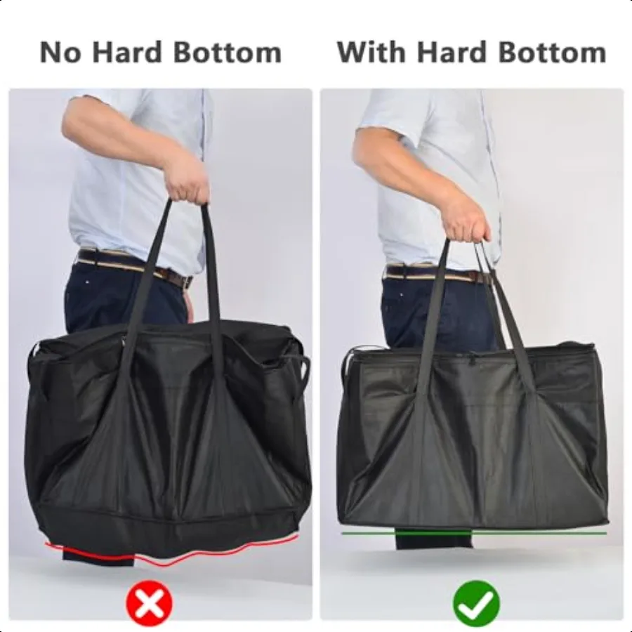 Sacos de entrega com inserção inferior dura de reforço Herculean 23x14