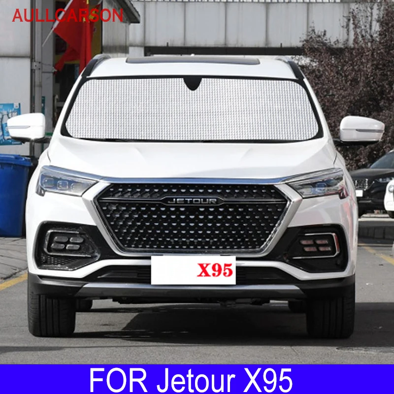 

For Chery Jetour X95 Sunshades UV Protection Curtain Sun Shade Film Visor Front Windshield Cover Protector Car Accessories