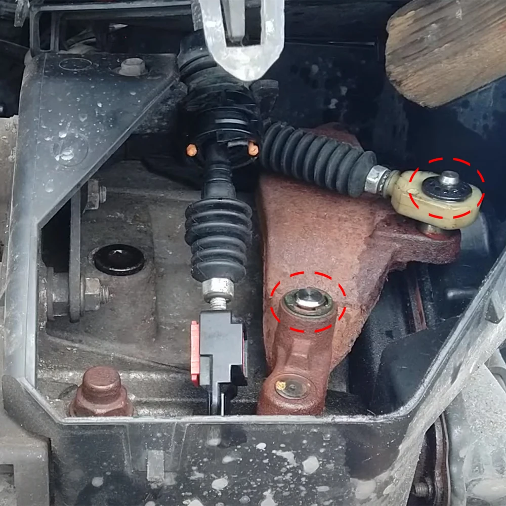 ปลอกหุ้มสายเกียร์ 3 ชิ้น สำหรับรถฟอร์ด ฟิวชั่น ปี 2002-2012 เกียร์ธรรมดา ชุดลูกหมุนปลายคันเกียร์ พร้อมคลิปหนีบ อุปกรณ์เสริมสำหรับระบบส่งกำลัง