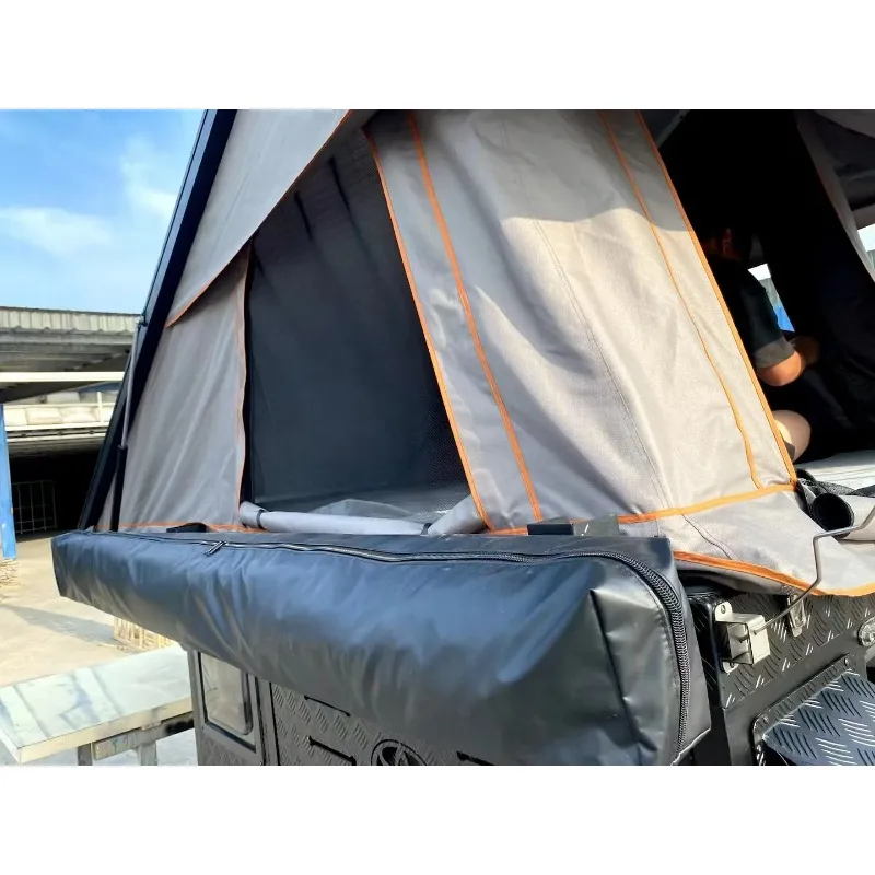 ルーフトップテント ハードシェル アルミ 軽量 ポップトップ トラックキャンパー ユートキャノピー ルーフトップテント付き