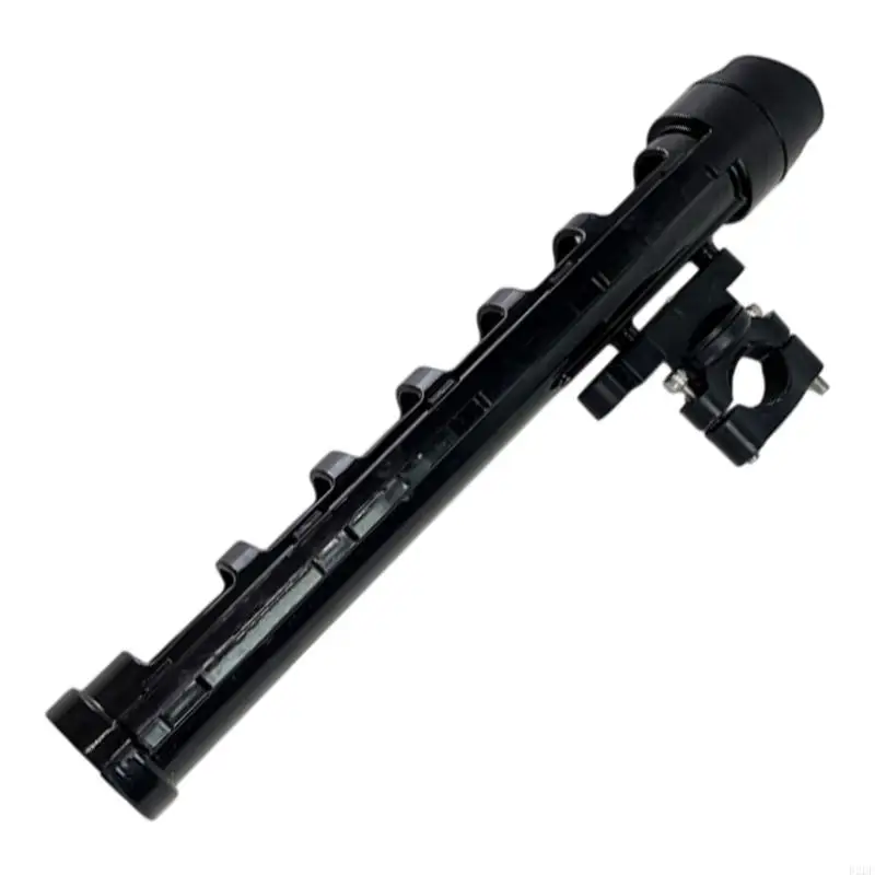  Multiple Angles Fishing Rod Mount 360 Degree Rotation Design For Motorcycle Offering Safe Storage And Space Saving Design