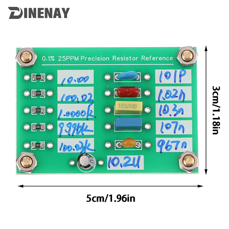 1pc Precision Resistance Reference Board Used With AD584 LM399 To Calibrate And Calibrate Multimeters