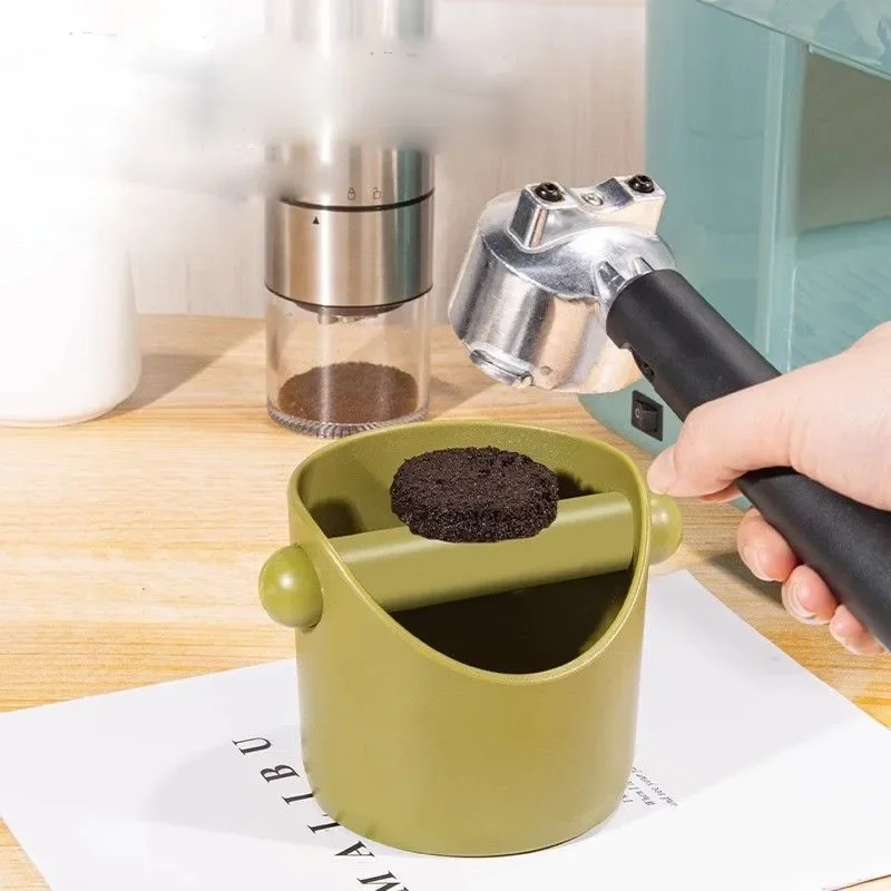 Coffee Knock Box Home Coffee Powder Storage Bucket Semi Automatic Coffee Machine Residue Storage Tool