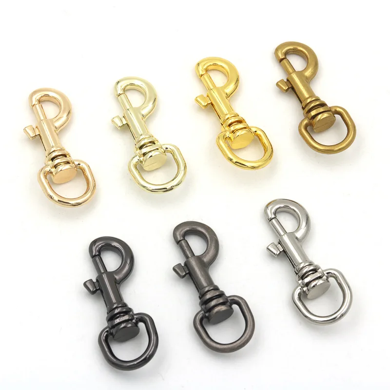 2PCS Bag Parts Retro Gold Clasp for Bag Lobster clips Metal Collar Rope Snap Hook Handbag Bag Strap Hooks Hanger DIY Accessories