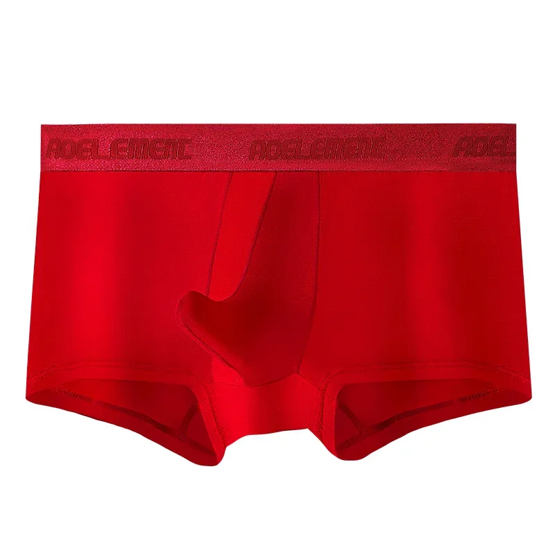 Bullet-style separated underwear men's modal scrotal support with silk-like texture men's straight-leg pants summer lightweight