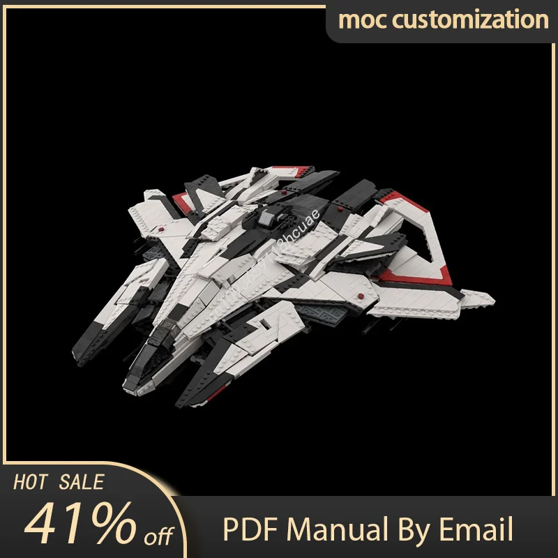 

4391PCS MOC E8C Heavy Fighter Star Battle Model Building Block Diy Creative Assembly Educational Bricks Toys Kid Gift