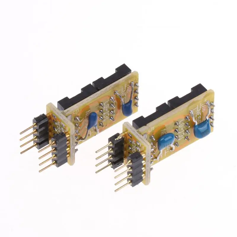 Dual Single DIP8 To Single OP-Amp Audio Opamp Adaptor Conversion Seat For NE5534 AD797 OPA627 Operational Amplifier