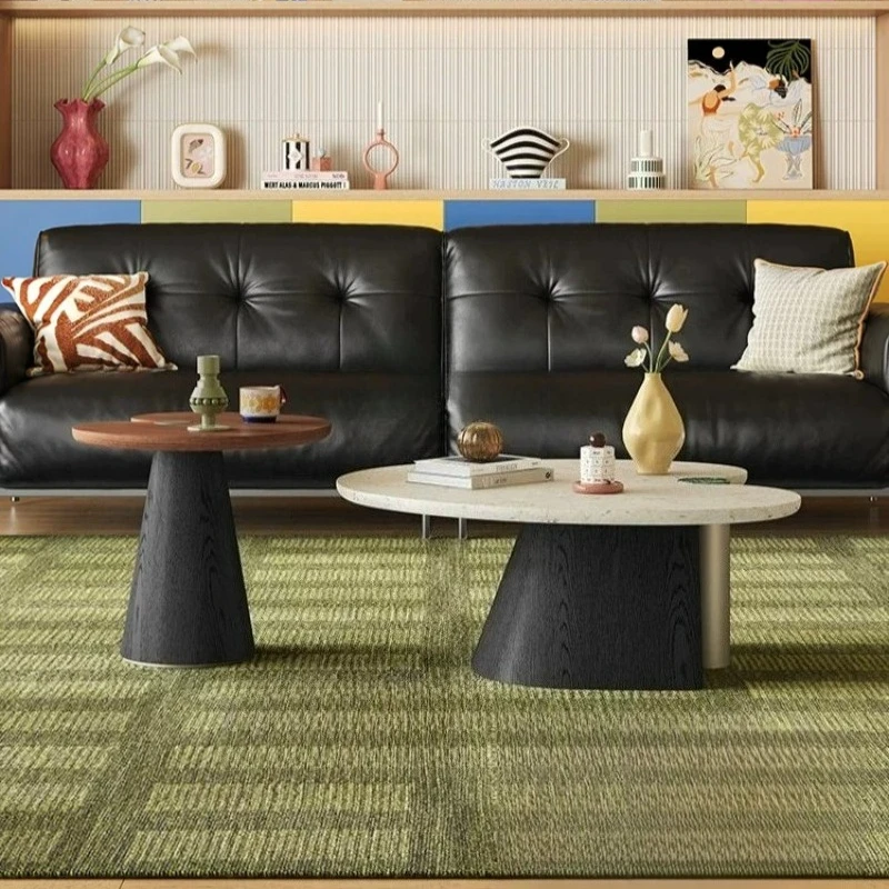 

Modern Side Table Small Basses Hotel Irregular Coffee Table Garden Apartment Mesa De Centro Sala Japandi Style Furniture