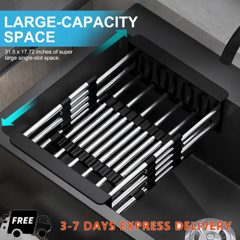 

Commercial Sink with Cold and Hot Water Faucet Hoses and Drain Kit Commercial Restaurant Kitchen Sink for Restaurant Garage