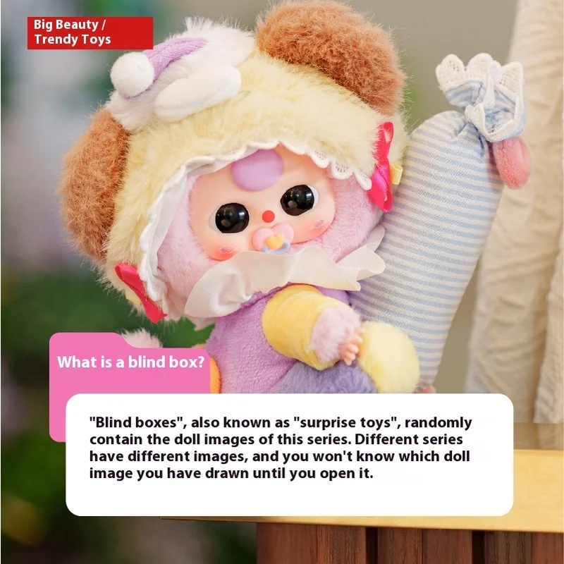 【متوفر】Babythree Sweet Dream 100% سلسلة لعبة صندوق أعمى شخصيات كرتونية دمية أرنب لطيفة صندوق غامض هدايا مفاجئة لأعياد الميلاد