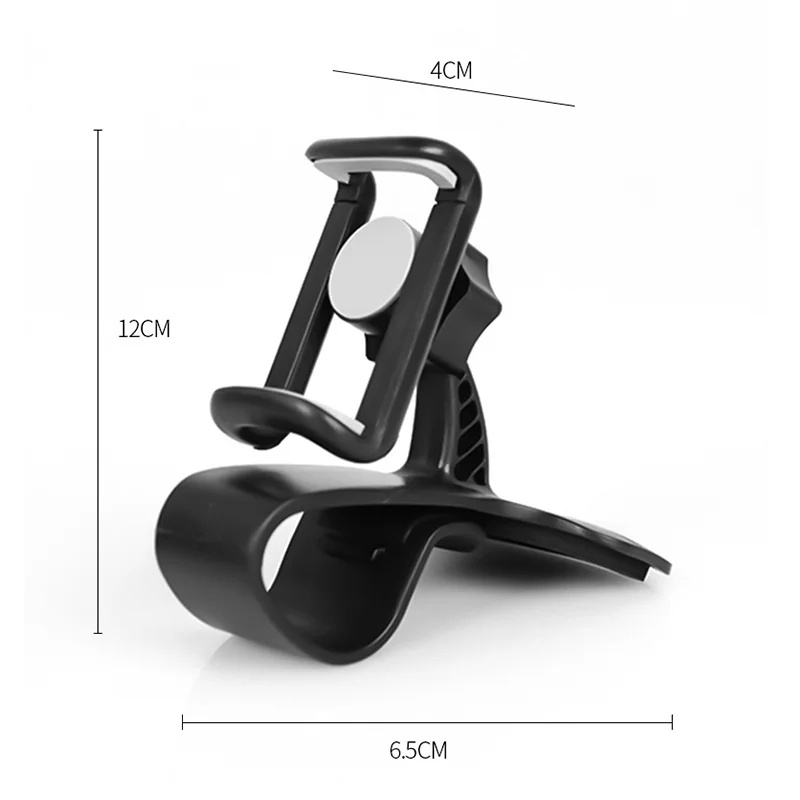 Car Phone Holder Easy Clip Mount Stand Universal Dashboard GPS Navigation Bracket Holder for iPhone Xiaomi Redmi Samsung Huawei