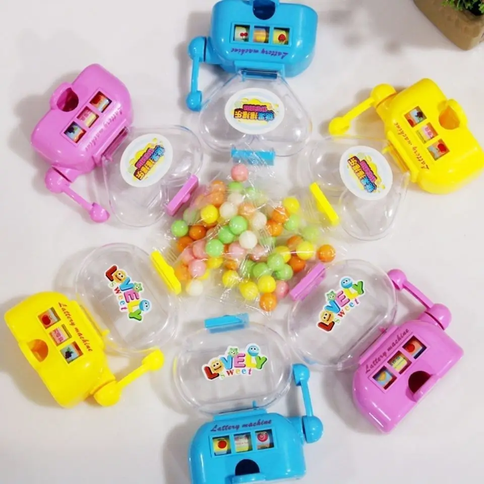 Novelty Mini Game Player Fruit Shaker Childhood Classic Simulation Hands-on Candy Machine Console Children Creative Funny Toys