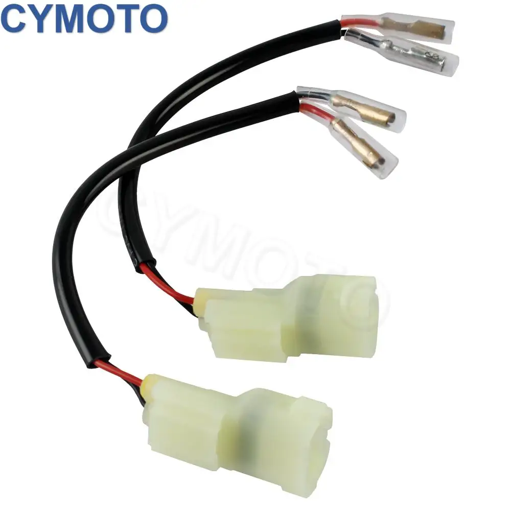 Motorcycle Turn Signal Wiring Adapter Universal For Honda Turn Signal Front Fog Lamp Marking Line Light Connector