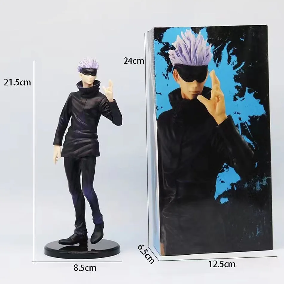 22CM Anime Jujutsu Kaisen Satoru Gojo Figure Model Toy Gift Collection Itadori Yuji Action Figure PVC