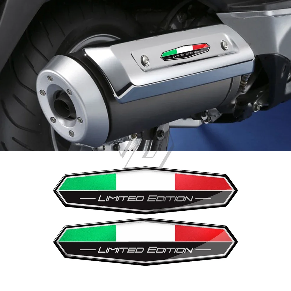 Car Decals motorbike Italy Flag Sticker Italia Limited Edition Decal Case for Aprilia Ducati Triumph Kawasaki Yamaha Honda Suzuk