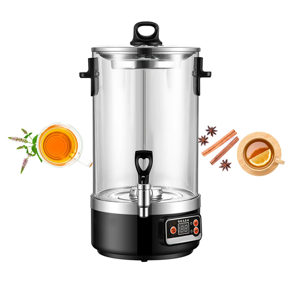 

10l High Quality of Single Wall Water Boiler Stainless Steel PC Barrel Flower Tea Extracting Machine for Catering Hotel Home
