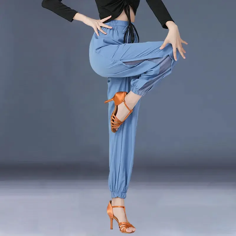 Latin Dance Pants 2022 New Practice Clothes Trousers Summer Dance Pants Fashion Modern Dance Clothes