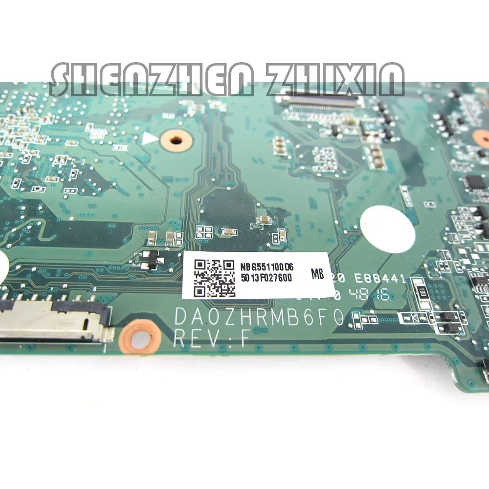 yourui FOR Acer Chromebook C738T CB5-132T Laptop Motherboard N3160/N3060 CPU 4GB RAM 16G SDD NB.G5511.00D NBG551100D DA0ZHRMB6F0