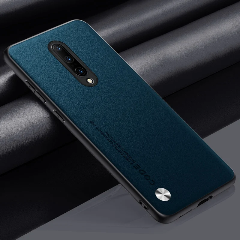 Luxus PU Leder Fall Für OnePlus 7 8 7T Pro Zurück Abdeckung Silikon Schutz Telefon Fall Für OnePlus 8 7 pro One Plus 7T Coque – Detail 10