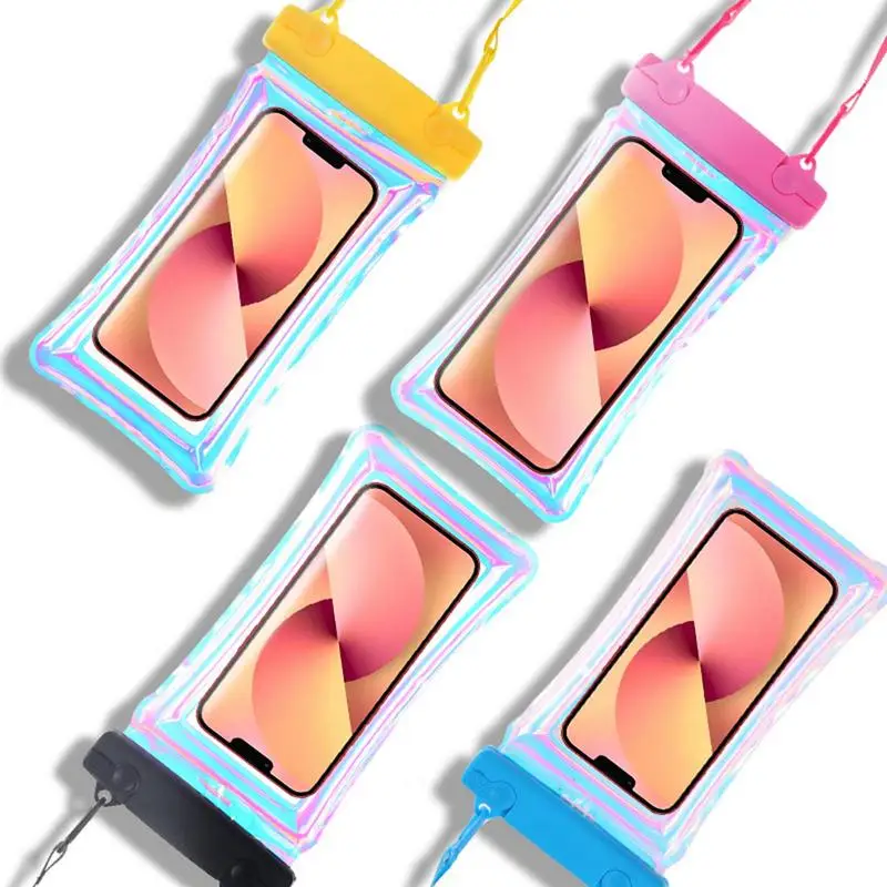 

Сухой мешок для мобильного телефона, многоразовый чехол для подводного дайвинга с ремешком, сенсорный чехол для дайвинга, портативные пляжные принадлежности на каждый день